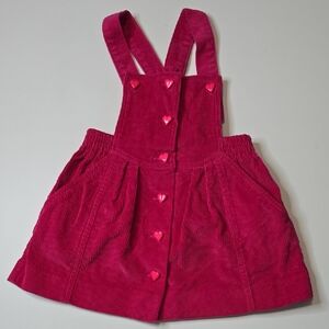 Mine Alone Pink Corduroy Dress
